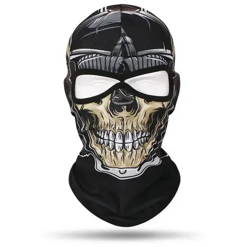 2 Holes Balaclava Skull Full Face Mask Unisex Head Cover Motorcycle Mask Cycling Headgear Hat MTB Bike Bicycle Helmet Liner Caps - Image 21
