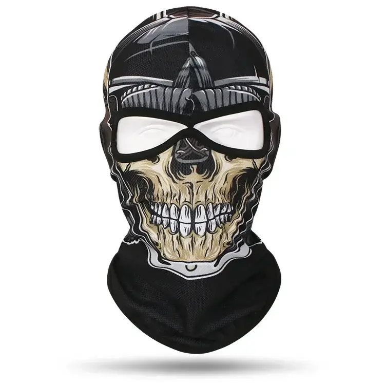 2 Holes Balaclava Skull Full Face Mask Unisex Head Cover Motorcycle Mask Cycling Headgear Hat MTB Bike Bicycle Helmet Liner Caps - Image 21