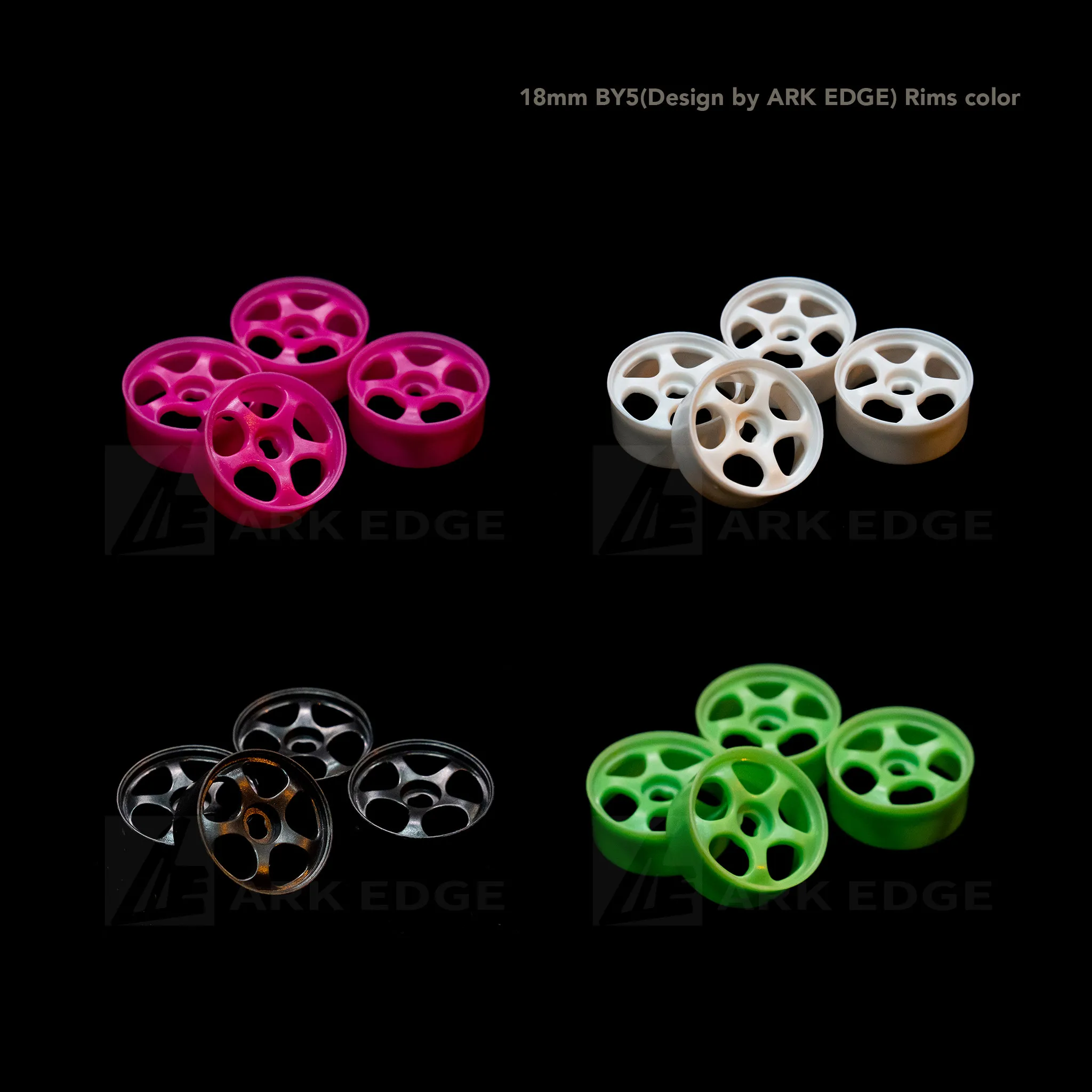 1/24 RC Mini Drift Car Wheel Rim 18/20/22mm Multi Sizes For ARKEDGE BY5 TY6 CR5D Mini Buggy Racing Upgrade Parts