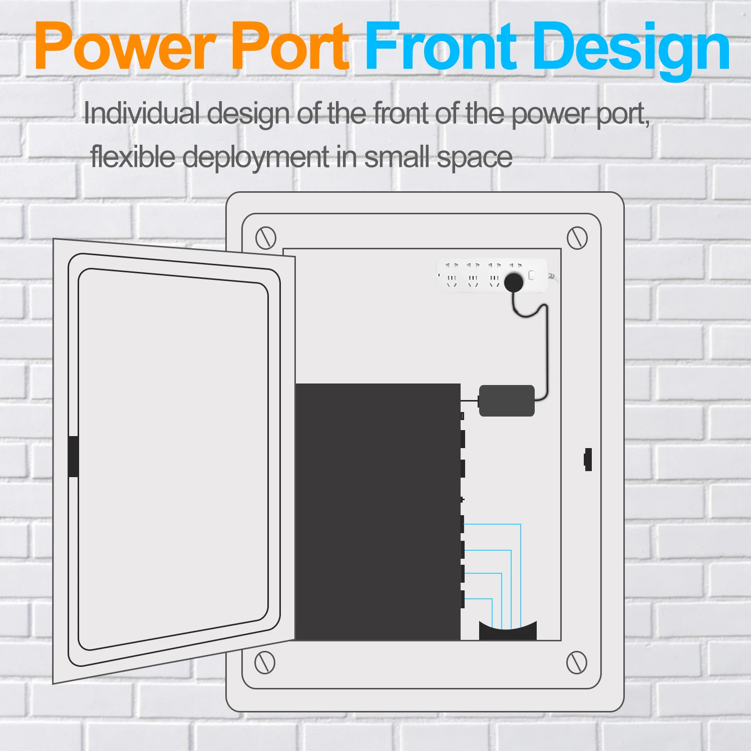 Switch di rete Ethernet POE a 8 porte 2.5G non gestito 120W VLAN 8*2.5G + 1*10G SFP + Uplink porte WTD Fanless per Wireless AP VDI