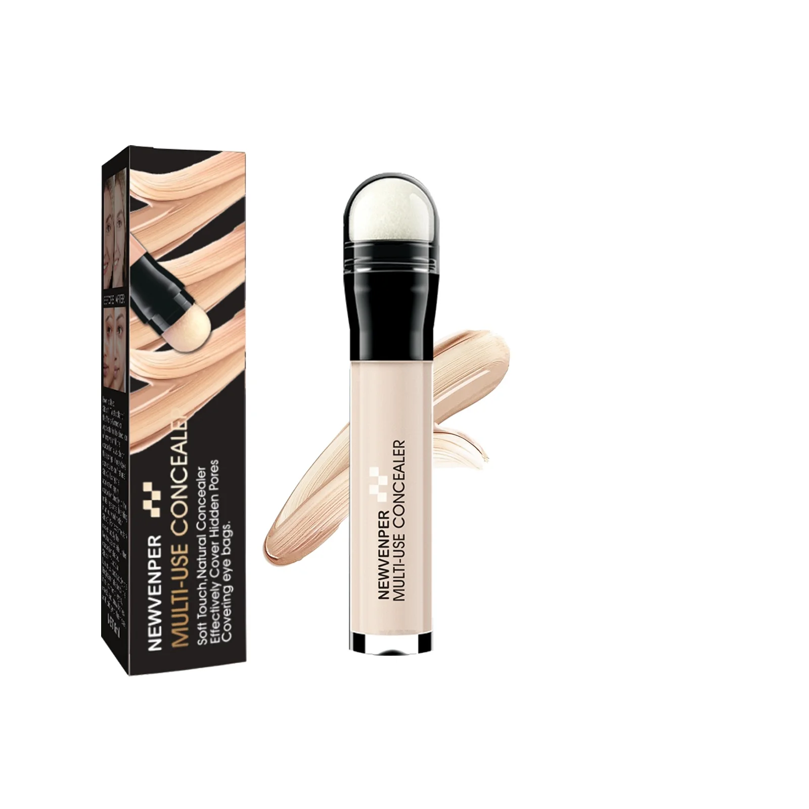 Concealer Stick Multi-Use Concealer Concealer Make-Up Donkere Kringen Behandeling, Lichtgewicht, Volledige Dekking, Langdurig