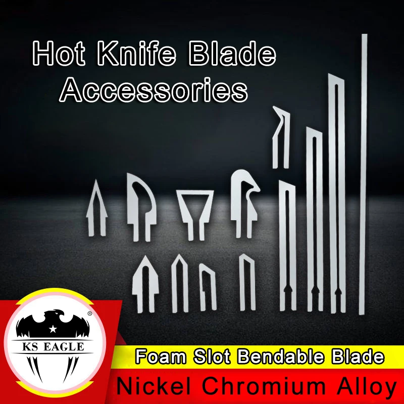 High Quality Thermal Knife Styrofoam Cutter Blade Nickel-Chromium Alloy Electric Hot Knife Spare Blade For Hot Cutting Machine
