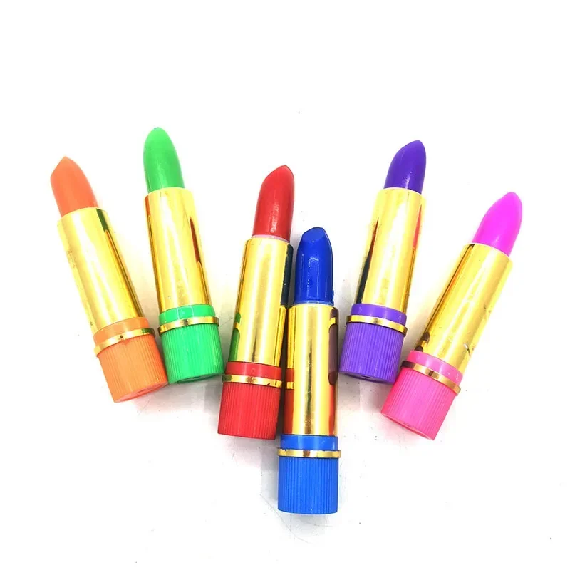 6PCS/Box Lipstick Dark Green Magic Lipgloss Lipstick Long Lasting Waterproof Butterfly Lip Tint Cosmetics Makeup Maquiagem