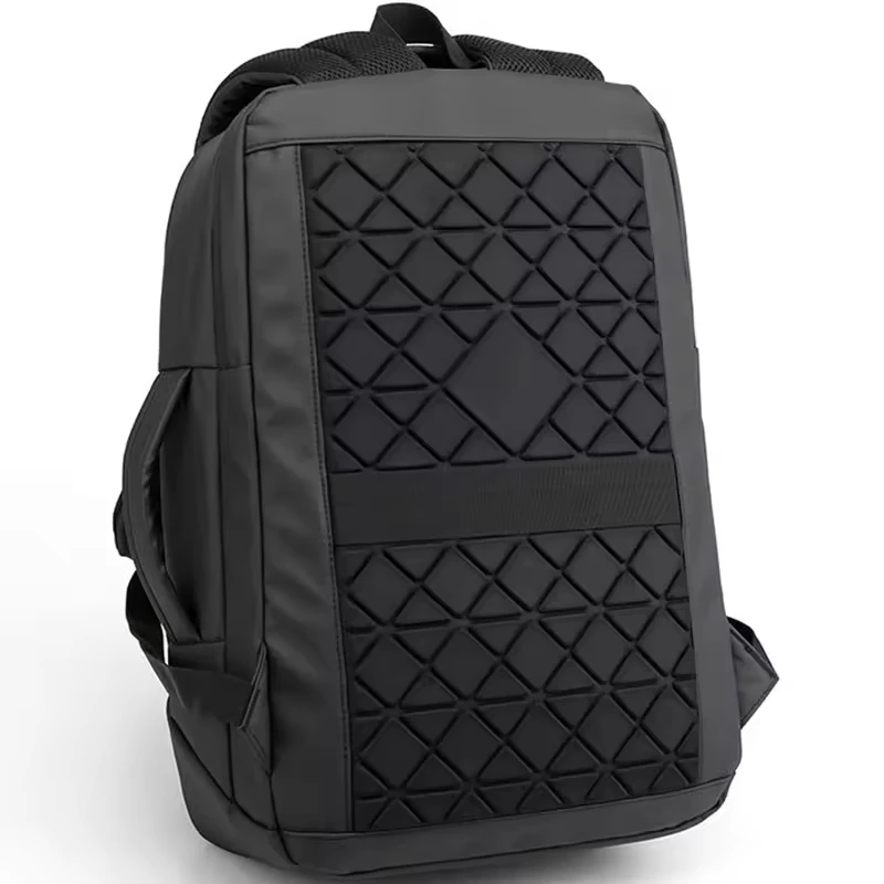 Mochila impermeable para portátil de 18,5 L, elegante, ligera, de 15,6 pulgadas, con puerto de carga usb