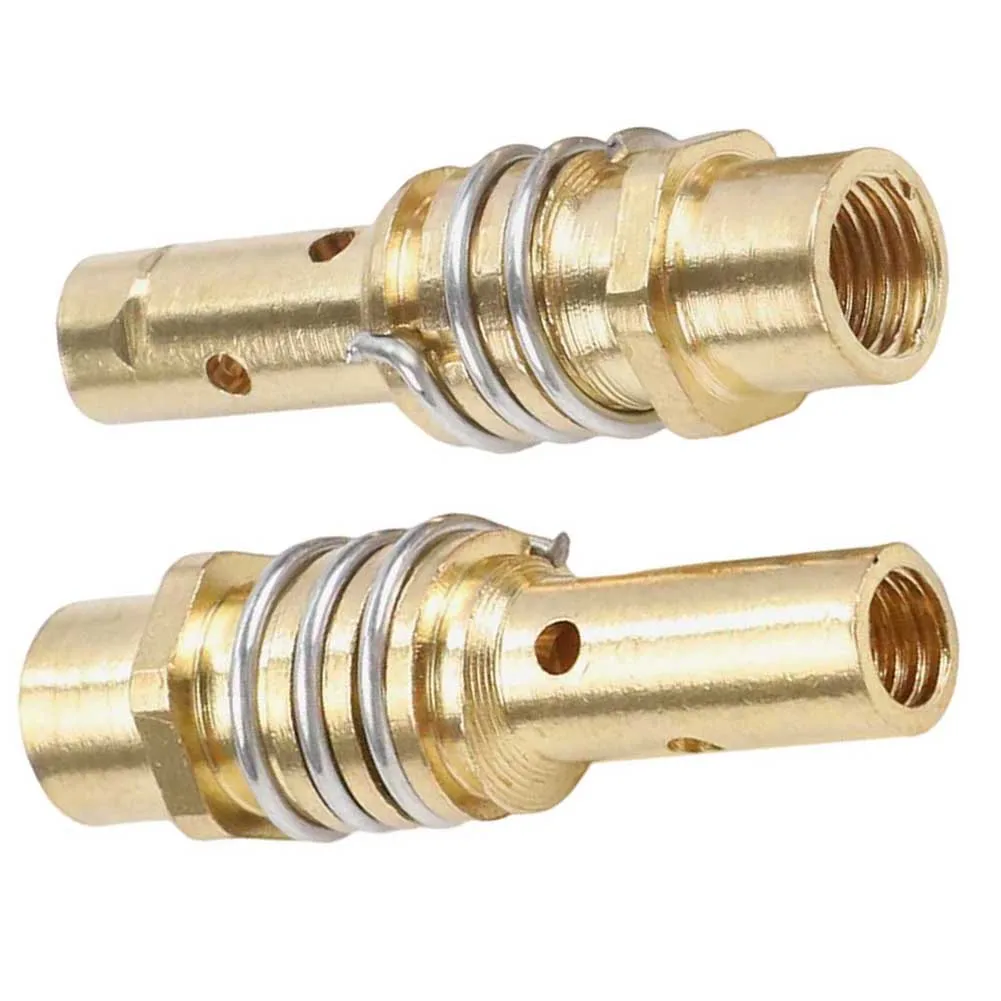26PCS For MIG Welding Tip Nozzle Kit for 15AK MB15 Welders with 20x 1.0mm Tips 3 Gas Nozzles 3 Diffusers Copper Construction
