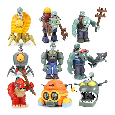 Plantes contre Zombies zombies géants égyptiens Dr Zombie Dr. Zombie roi figurine modèle PVC déformation poupée jouets pour enfants cadeaux