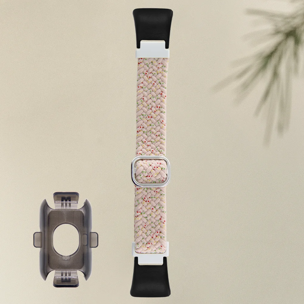 

Return Braided Slide Buckle Strap For Keep Band 3 Quick Release Breathable Nylon Lightweight Adjustable Sport Smart Watch Band