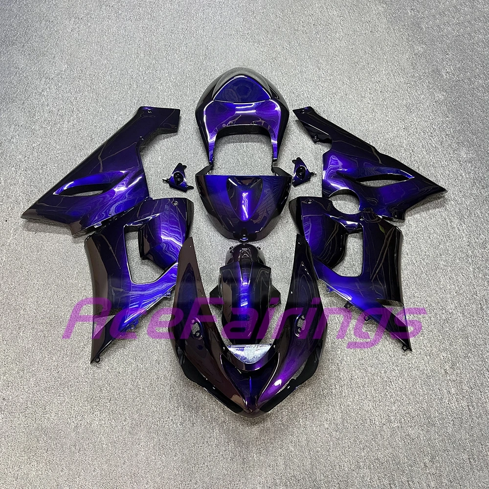 For 2005 2006 Kawasaki ZX-6R Injection Molded Motorcycle Fairings Panel Kit 05 06 ZX 6R Fairing Set