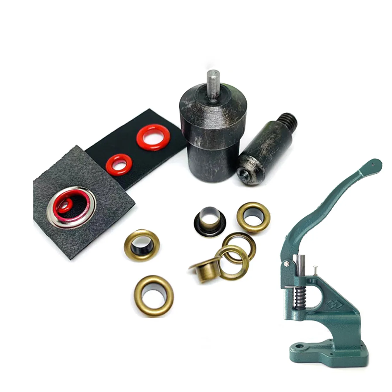 Grommet Machine Dies, Grommet Dies, High Quality Hand Press Eyelet Mold Round Eyelet Installation Tool Pedal Machine Mold