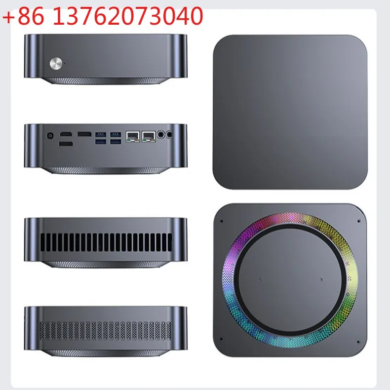Dedicated Discrete GPU Gaming Mini PC, Core i9‑12900H RTX4060 / i5‑12450H RTX4050, Compact Desktop Endpoint Host