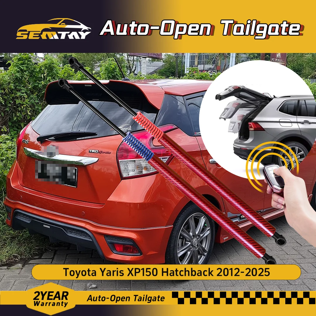 SEMTAY Automatic Lifting Trunk Struts with Yaris XP150 Hatchback 2012-2025 Rear Tailgate Boot Lift Supports