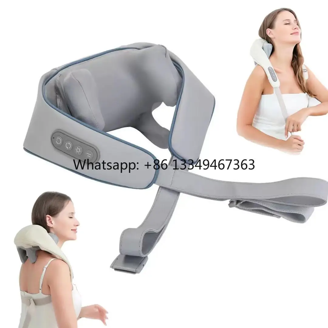 

wholesale 2025 Electric Smart Neck & Shoulder Massager with Heating Knee Pain Relief Health Care Equipment in stock