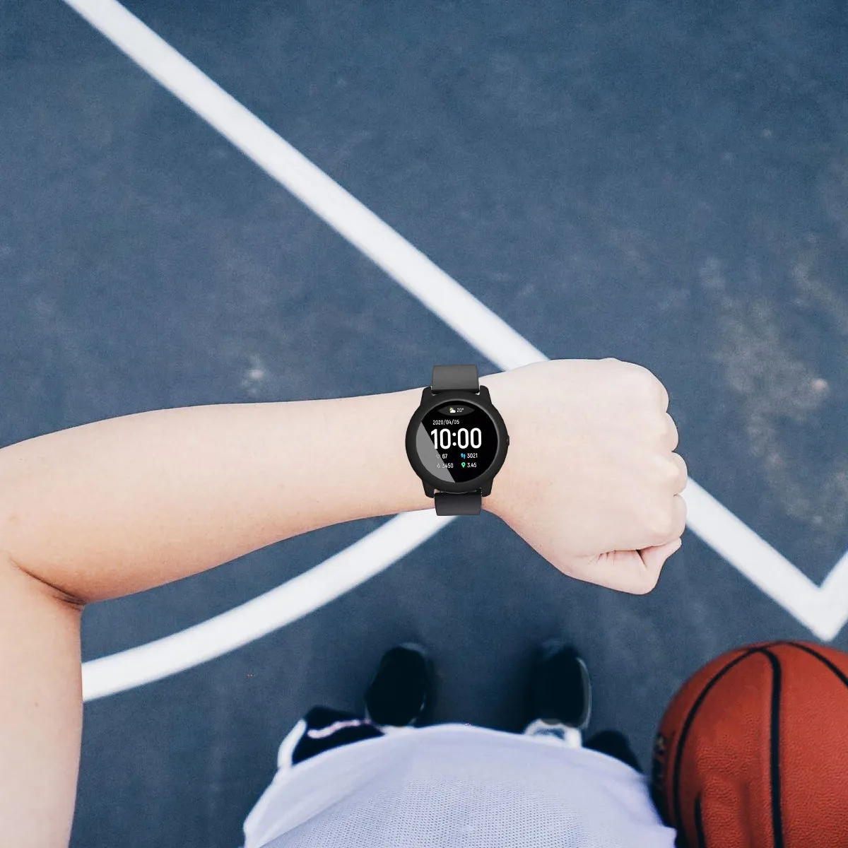 1Pcs Silicone Watch Protective Frame for Solar Ls05 Fashionable Minimalist Design Smooth Finish Smart Watch Case