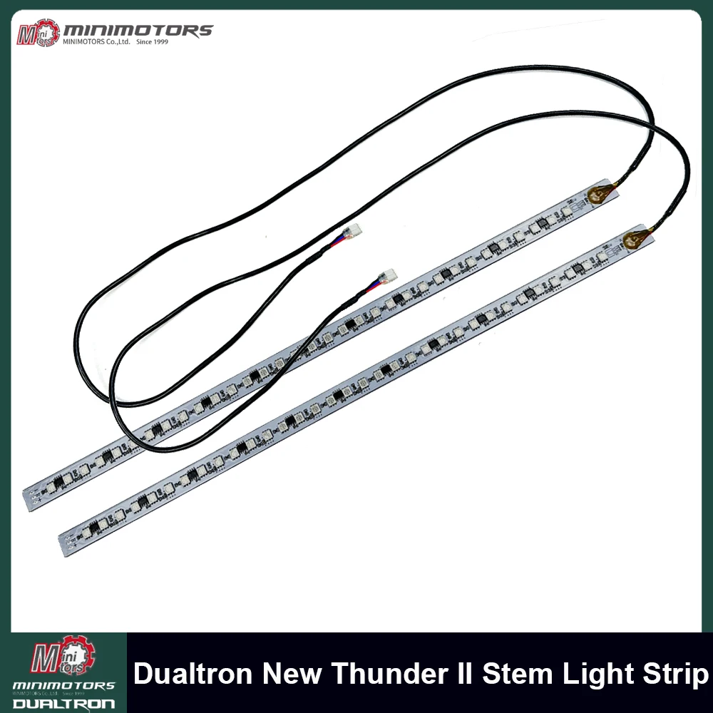 Tubo di sterzo ufficiale Dualtron da 40 cm con striscia LED per monopattino elettrico Dualtron New Thunder II/Thunder III/Storm Limited, ricambio cavo da 74 cm
