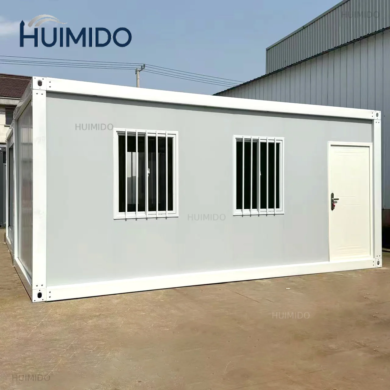 20ft Luxury Modular Prefabricated Container Home Durable Steel Sandwich Panel Construction Ideal For Hotel Apartment Use