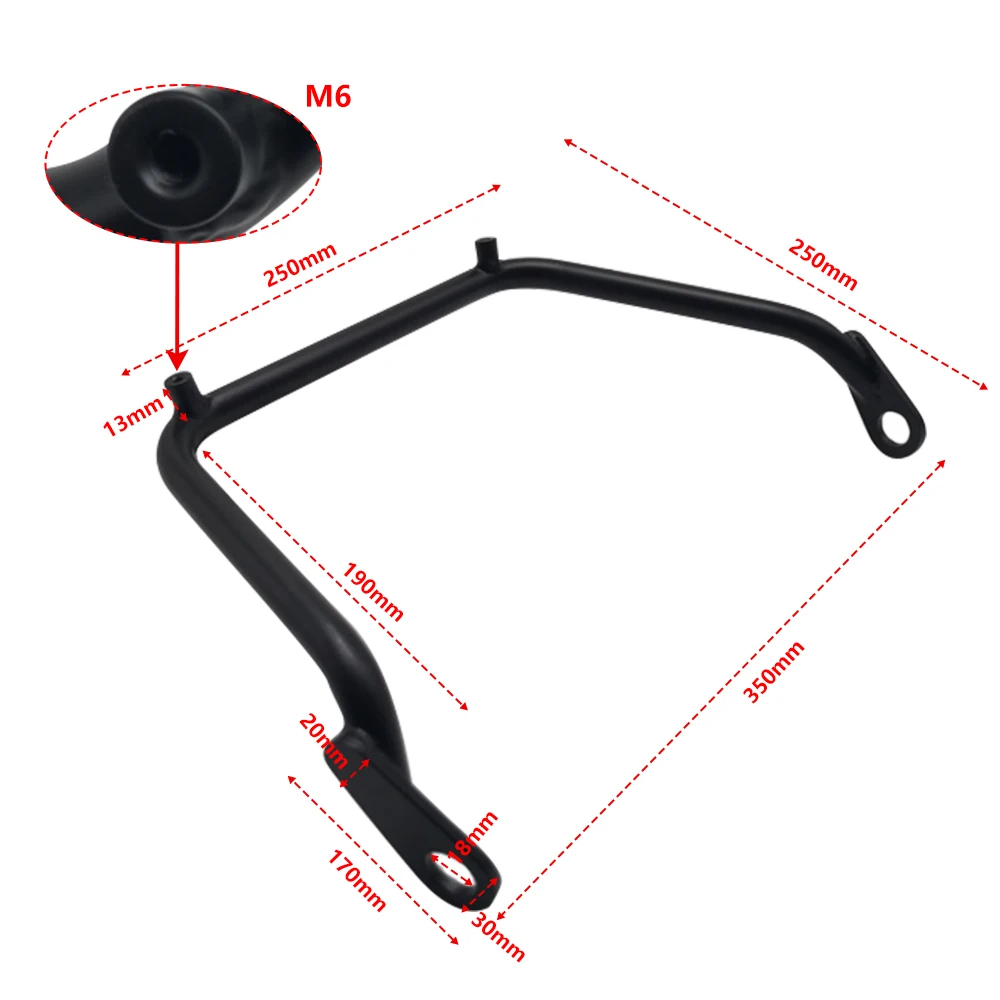 Brake de montagem do pára-brisa para motocicleta, suporte para BMW R1200GS ADV Adventure R 1200 GS 2004-2012, Acessórios para motocicleta