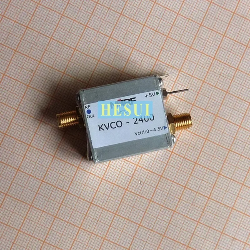 2.4GHz  RF Microwave voltage controlled oscillator, VCO, sweep signal source, signal generator Module