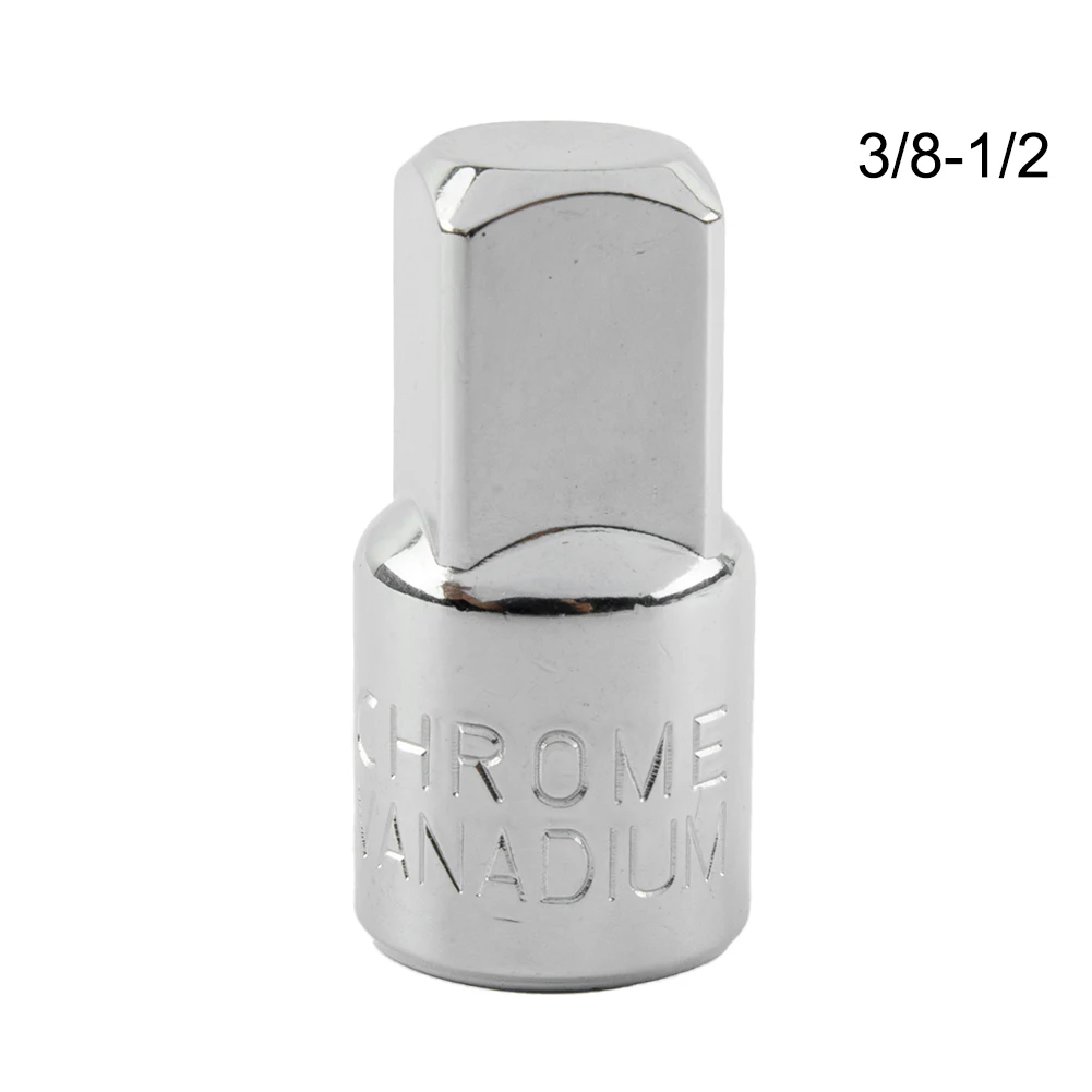 Portable Repair Tools, Female to Male Converter, 14 38 12 Drive Ratchet Socket Adapter, Sturdy and Durable Construction