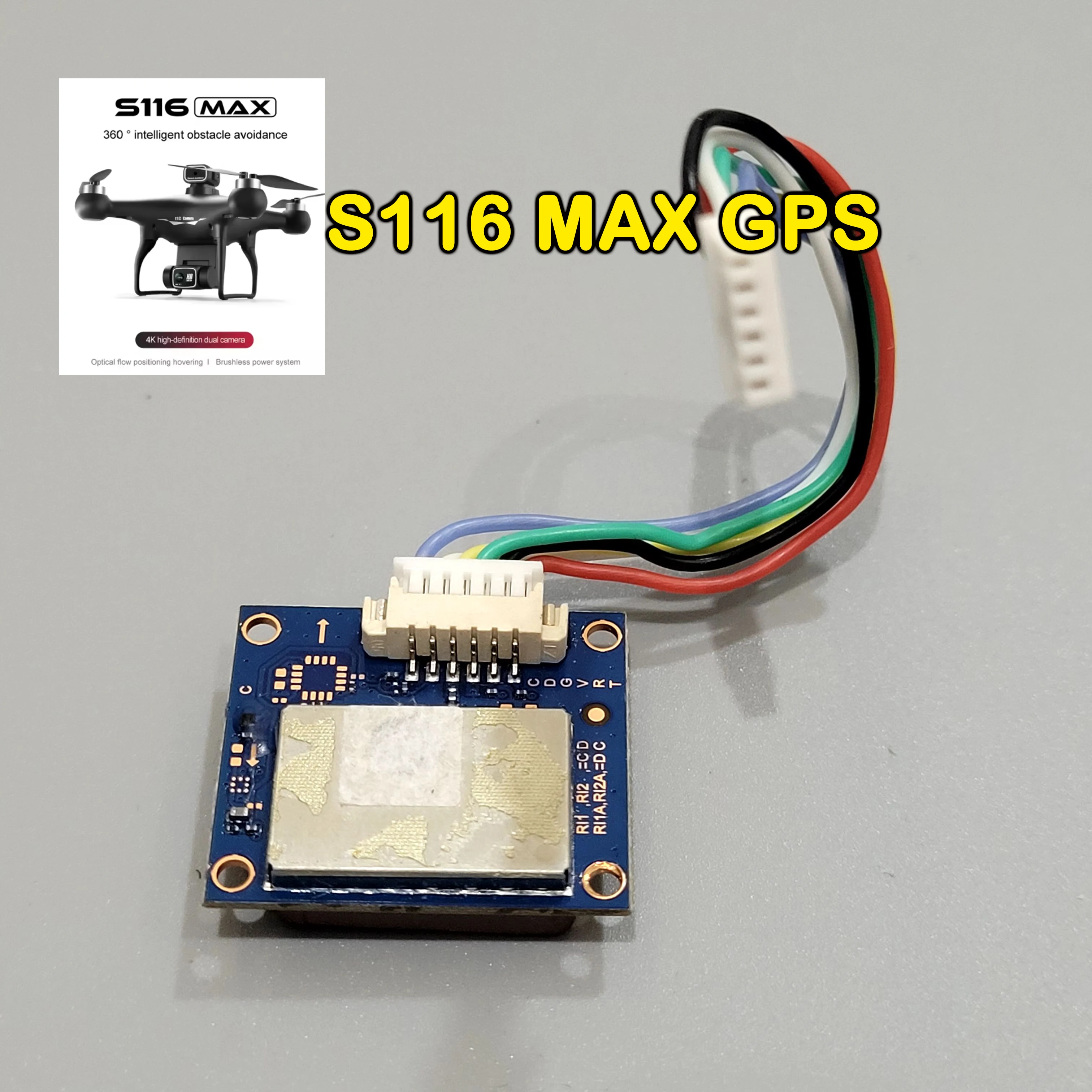 S116MAX Original GPS Module Spare Part for Brushless Drone S116 MAX RC Quadcopter GPS Part Accessory