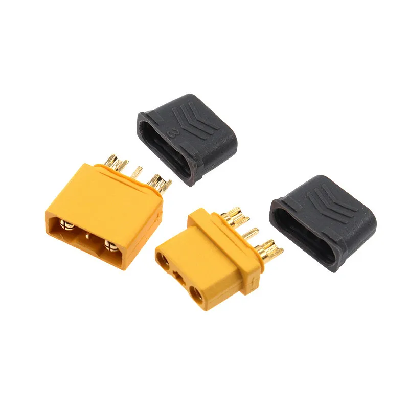 XT30U with signal pin male and female plug ICX301 model aircraft ESC power battery charging interface connector