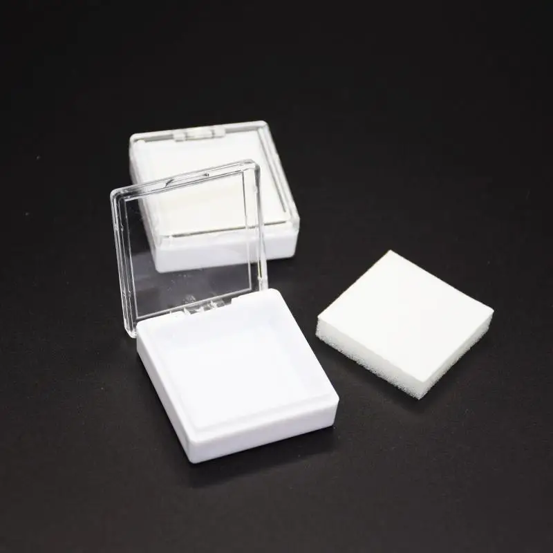 24pcs Gemstone Display Box Gem Stone Collection Organizer Tray with Cover Loose Diamond Jewelry Holder Protection Box Container
