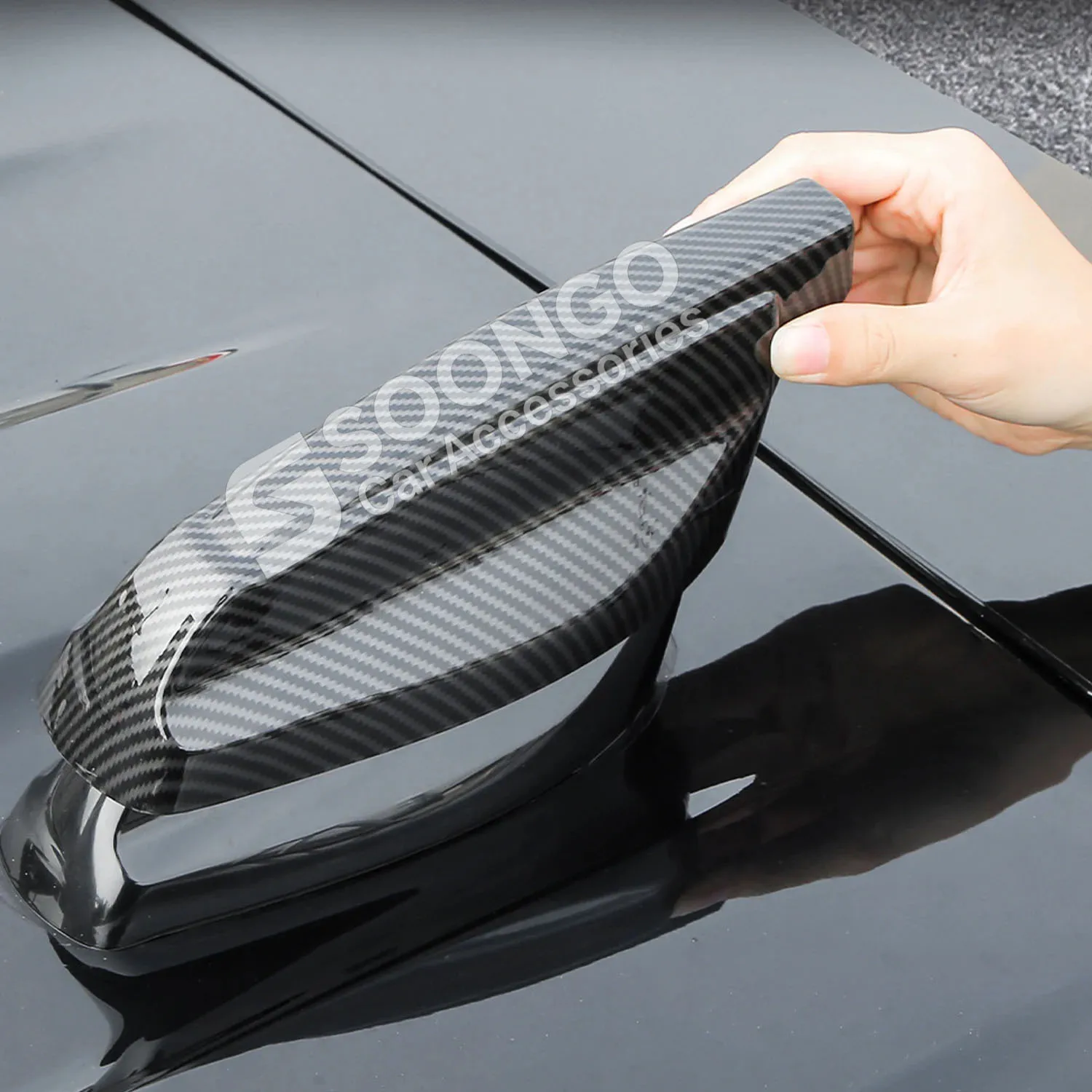 ABS Car Roof Shark Fin Antenna Cover Streaming Media Protectorive Shell for Land Rover Defender 90/110/130 2020-2026