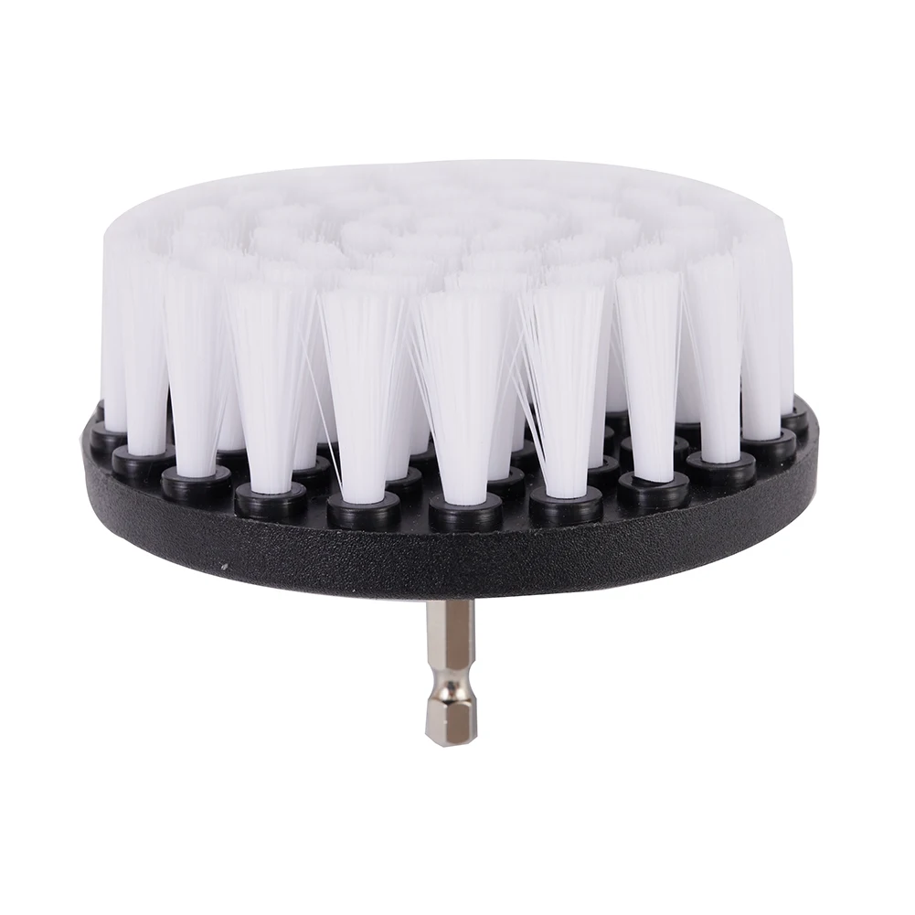 4 Inch Soft Drill Polishing Brush Attachment For Car Home Cleaning Wheel Hub Carpet Leather Power Scrubber Tools Parts