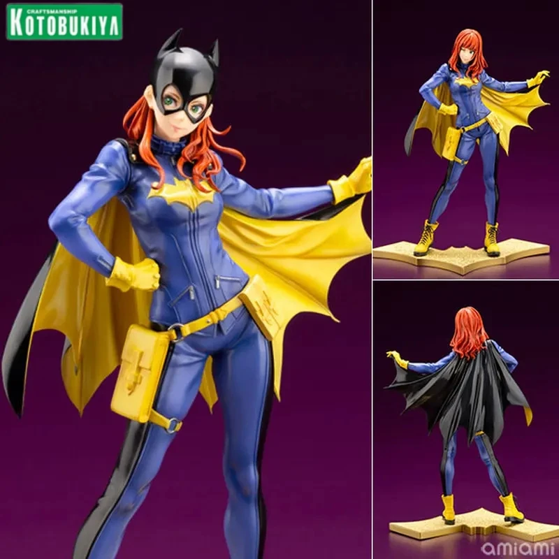 

New Kotobukiya Original Anime Figure Dc Comics Bishoujo Statue Batgirl Barbara Gordon Action Figure Toys Kids Model Gifts