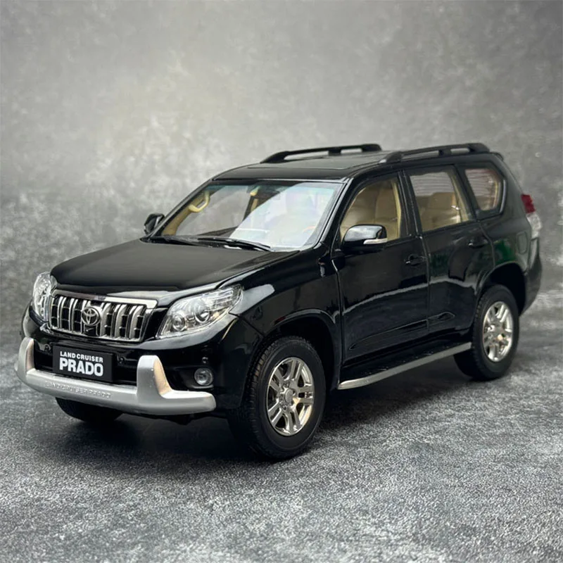 Diecast Original 1:18 Scale Toyota Prado LC150 Simulation Alloy Car Model Static Display Collectible Gift Souvenir Decration