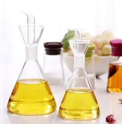 suit Kitchen household cooking Leak proof High Borosilicate Glass for Camping BBQ Baking Oil Tank Seasoning sauce Oil BottleTool