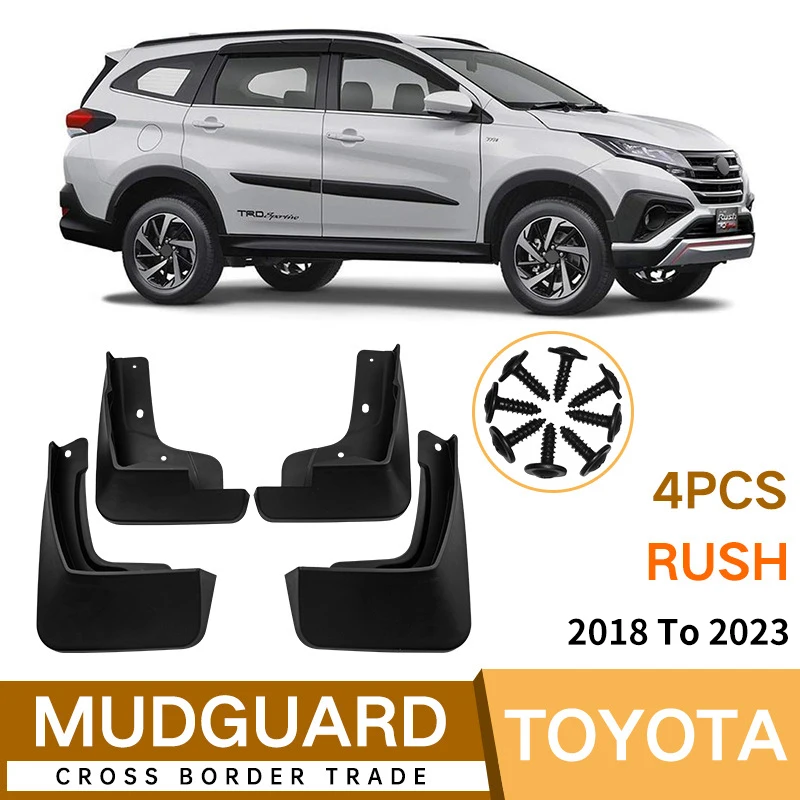 Protecciones para Ruedas Fender Rush: La Mejor Solución para Tu Toyota Rush 2018-2023