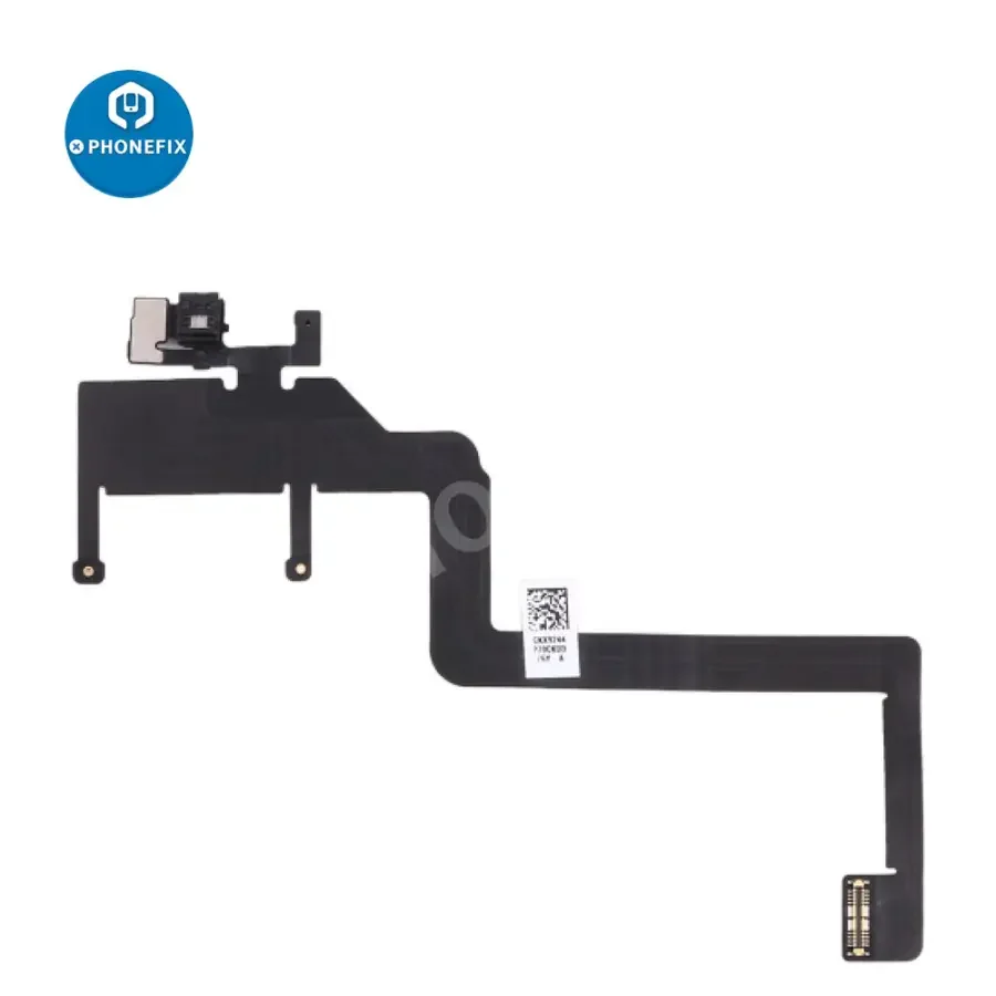 Haut-parleur d'écouteur pour iPhone, 11, 12, 13, 14 Pro Max, MINI, XS Max, Poly X, capteur de lumière de proximité, identification qualifiée ale, câble ruban flexible
