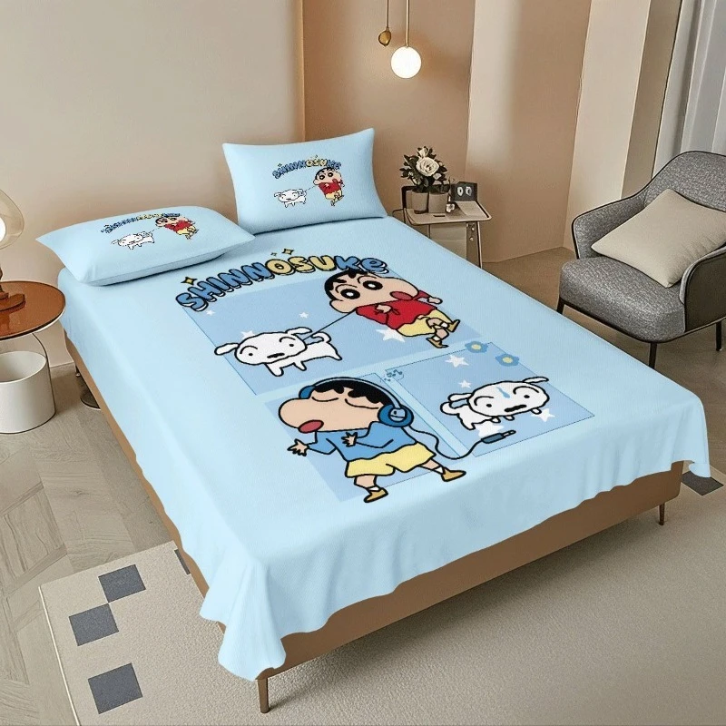 

Crayon Shin-chan Nohara Shiro Boochan Cartoon Cute Children's Mattress Boy Summer High Value Comfortable Ice Soft Mattress Set