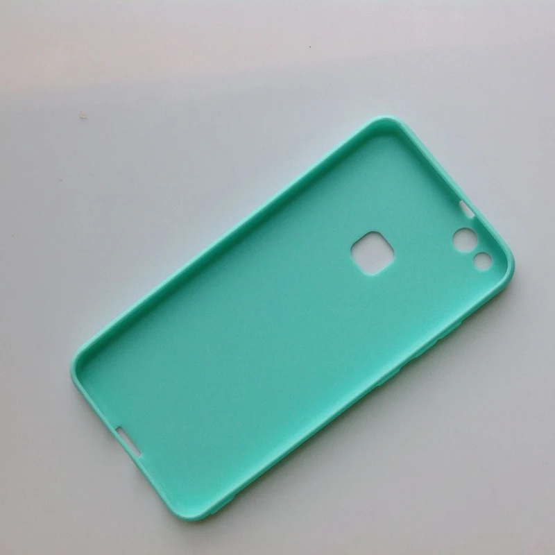 Huawei P10 lite Ultra-thin Clear TPU and Matte Solid color Case For Huawei P10lite Back Cover Protect Skin Silicon soft case