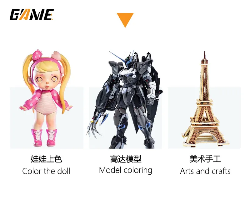 Paint Pre Adjusted Water-based Model Handmade Handmade Military Model GK Pigment Full Color 30ml