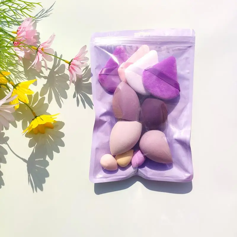 Zestaw gąbek do makijażu do stosowania na sucho i na mokro Dopamina Beauty Egg Plush Puff Combination Set Beauty Egg Sponge Cosmetics Makeup