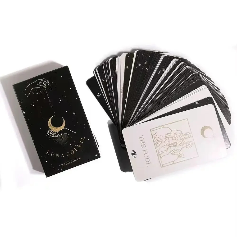 Spot Moon Sun Tarot English Card Game Cards Board Game