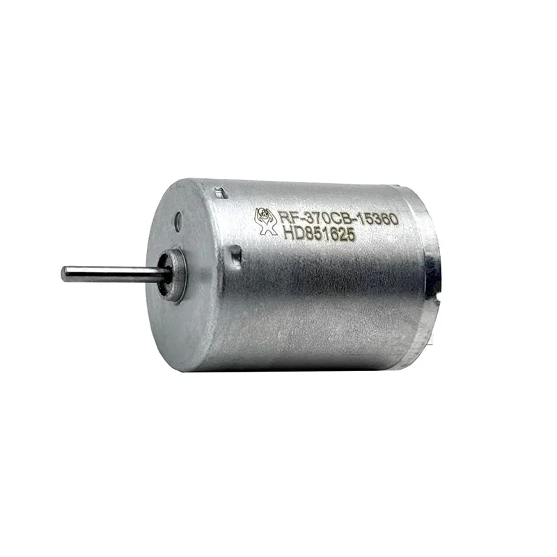 

RF-370CB-15360 Mini RF-370 Motor DC 6V 9V 12V 5400RPM Mini 24mm Electric Motor Low Current Long Life Metal Brush Motor