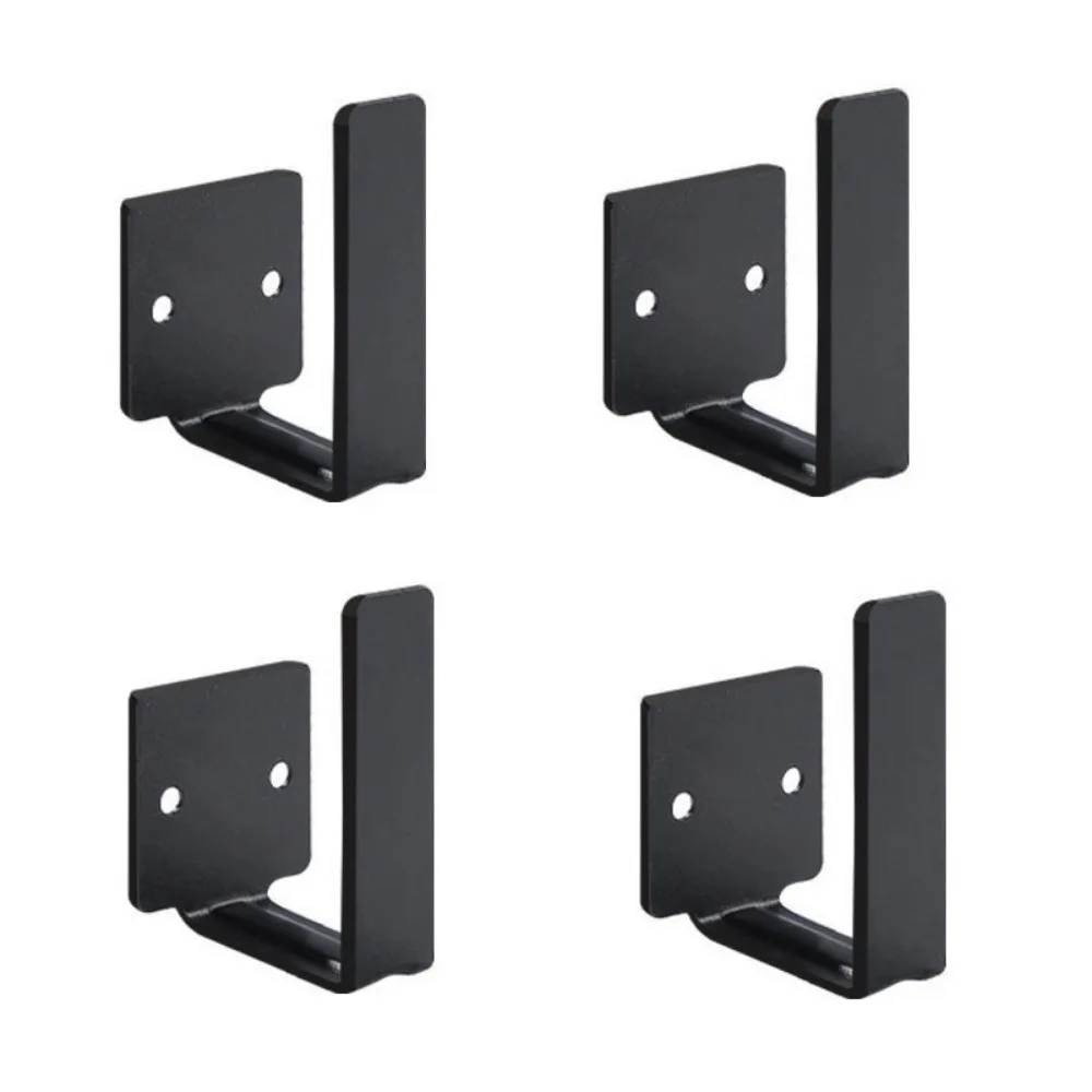 

Black Pot Lid Rack Wall Mounted Punch-free Cutting Board Storage Rack Space Saving Anti-slip Pot Lid Storage Holder Kitchen