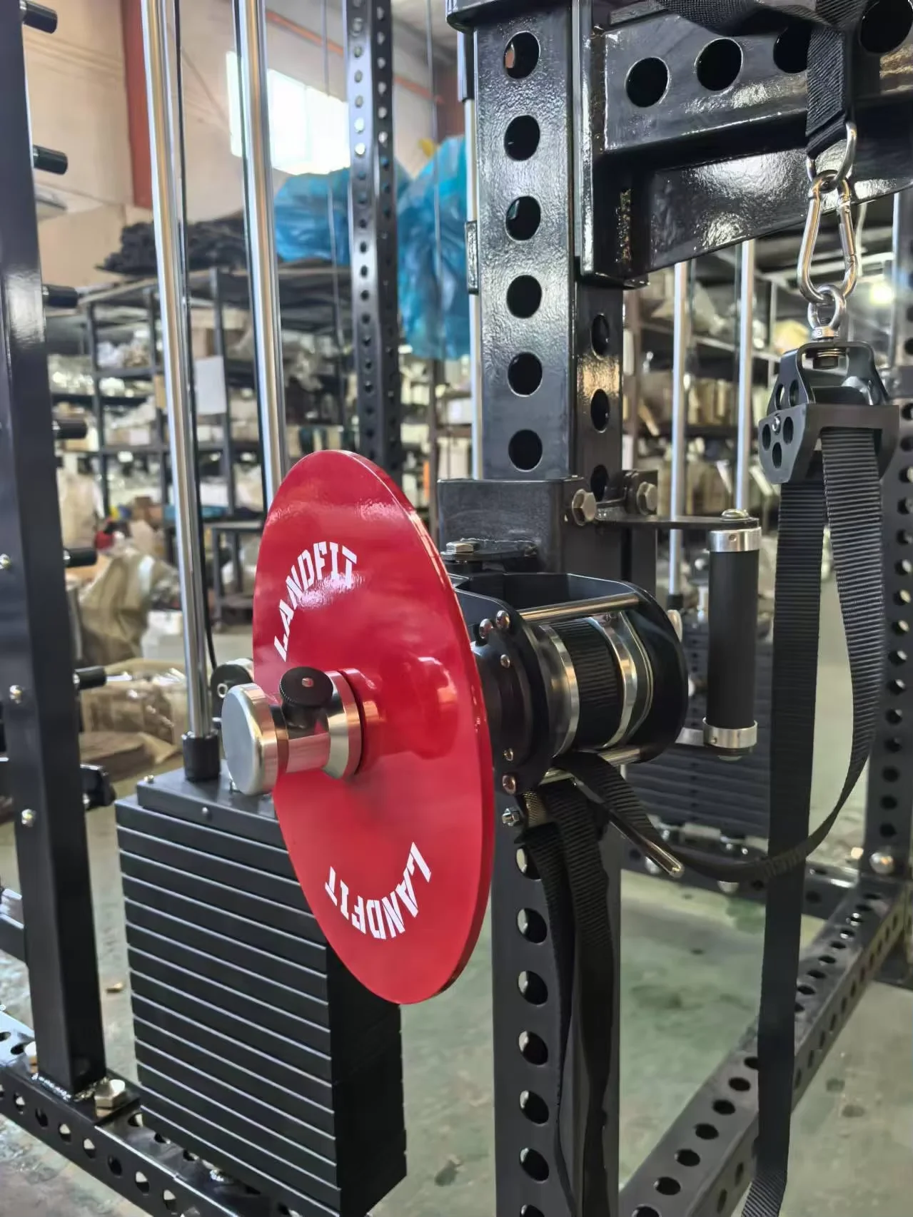 كامل الجسم تجريب الصالة الرياضية التجارية اللياقة البدنية متساوية القياس التدريب قابل للتعديل المقاومة دولاب الموازنة آلة تدريب الطرد المركزي #4