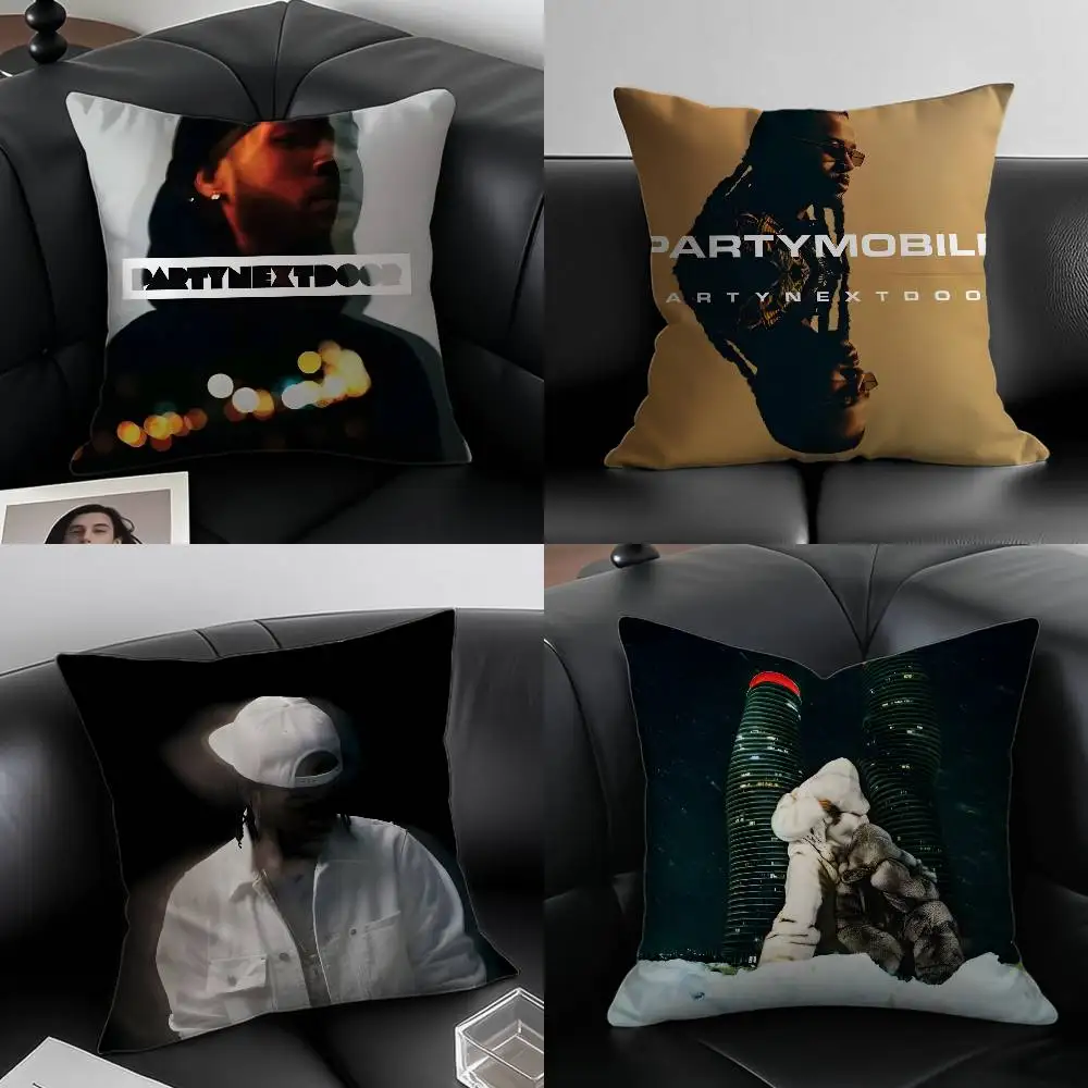 

P-Partynextdoor Rapper Album Cover Pillow Case Custom Printed Brushed Fleece Pillow, Baby Skin-Touch, Eco-Friendly Dye-Sublimati