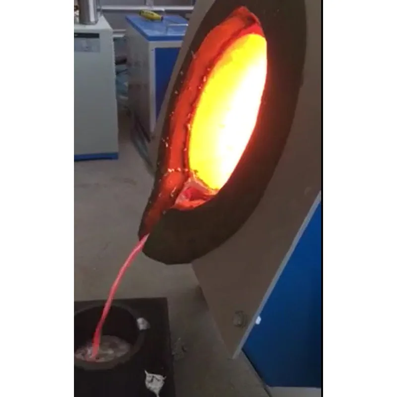 소형 30Kg 50Kg 70Kg 100Kg 금속 전기 유도 용해로 철강 철 알루미늄 구리 용해로