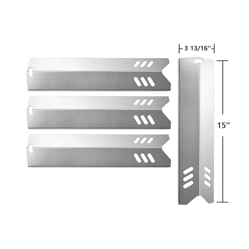 J1UL1N 4PCS Heat Plates Grill Replacement Accessories For Expert Grill Parts Heat Tents Grill Burner Grill Parts