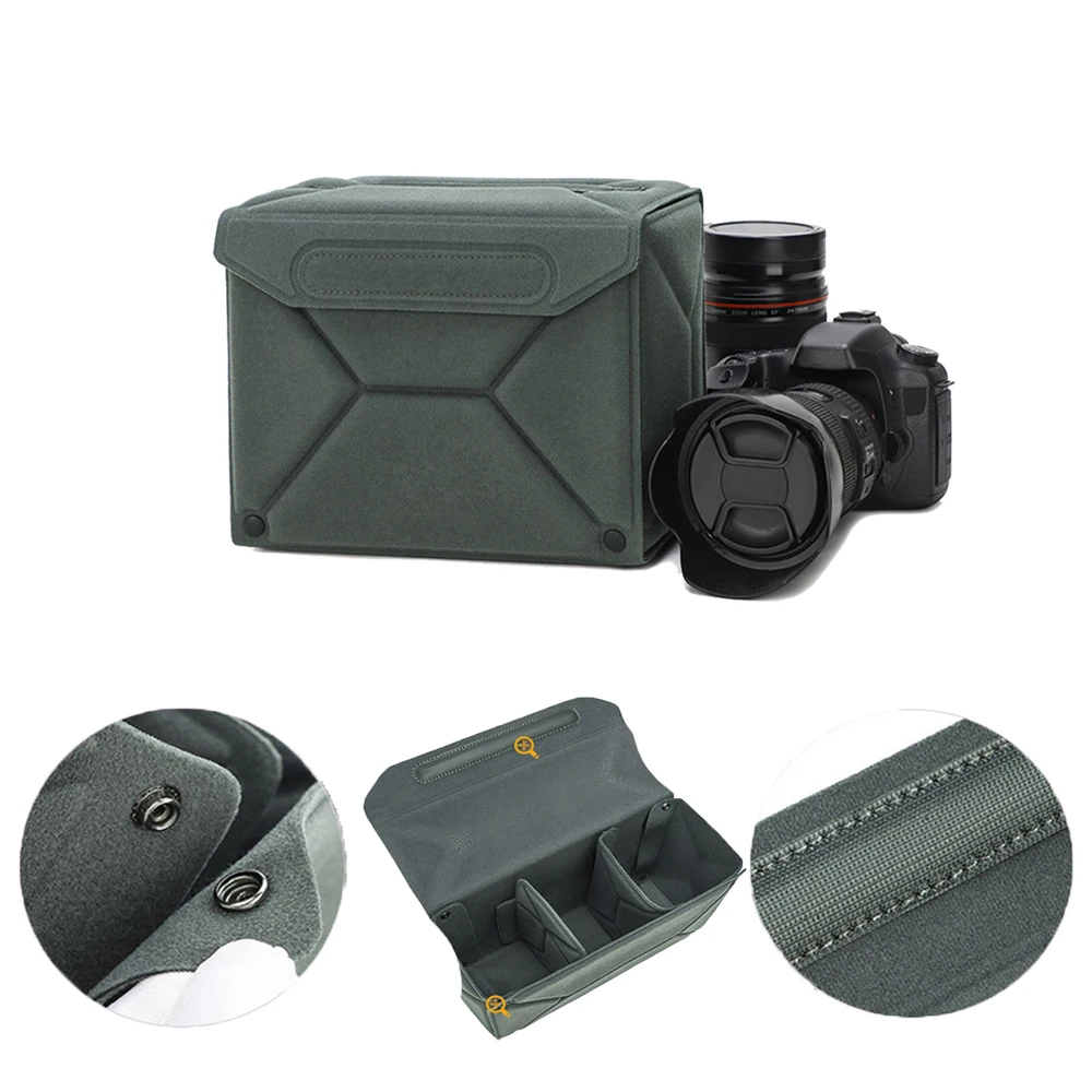 

Multi-Purpose Storage Bag Camera Inner Bag, Mirrorless Camera Protector Case Dslr Inner Bag Portable Lens Photography Camera Bag