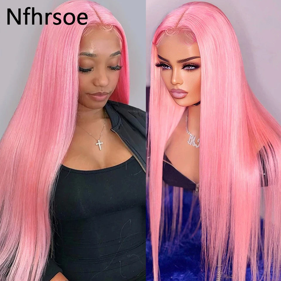 perruques-frontales-en-dentelle-hd-transparente-rose-vif-longues-et-lisses-en-cheveux-humains-bresiliens-colores-pour-femmes-pretes-a-porter-et-pre-epilees