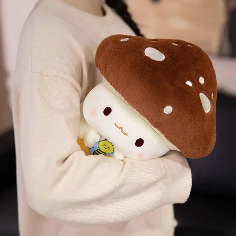 متعة الكرتون الفطر رقيق Kawaii الفطر لطيف 30CM الفطر الاشياء الأصدقاء