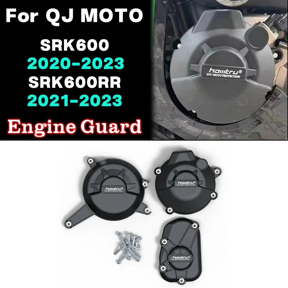 

FOR QJMOTOR SRK600 2020 2021 2022 2023 SRK600RR 2021 2022 2023 For GBRacing Motorcycles Engine Protective Cover