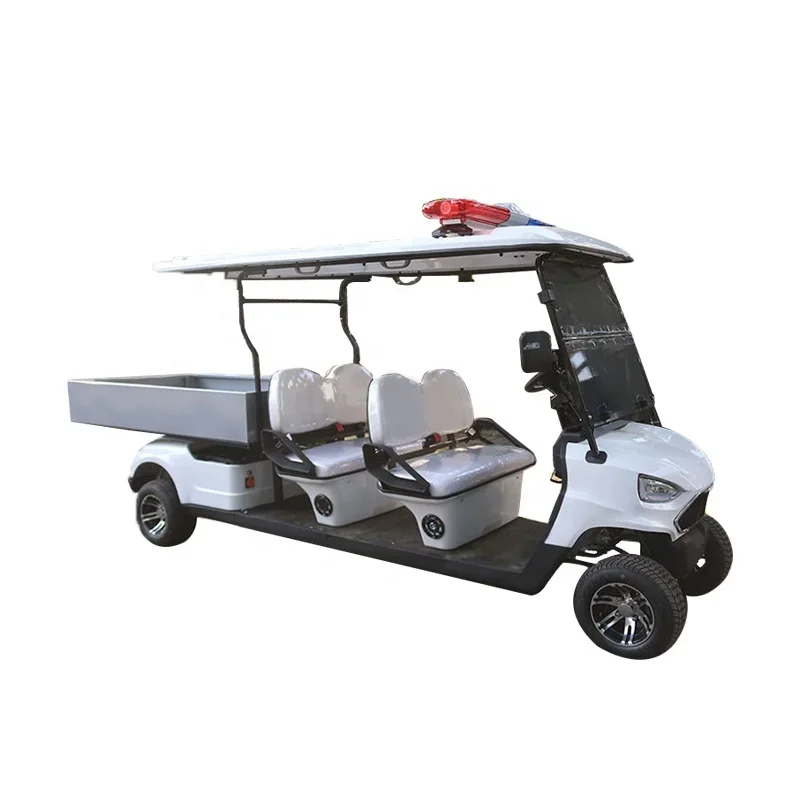 48v Ac Powerful 4 Seats New Model Golf Cart With Large Storage Compartments