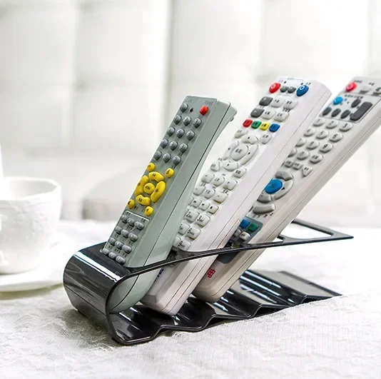 1PC 4 Frame TV/DVD Step Remote Control Storage Mobile Phone Holder Stand Organiser Home Accessories OK 0252