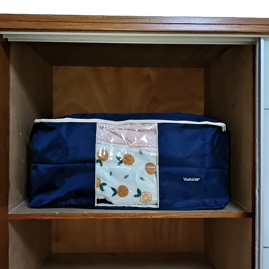 Oxford cloth cotton quilt storage bag washable oversized clothing sorting dust-proof bag